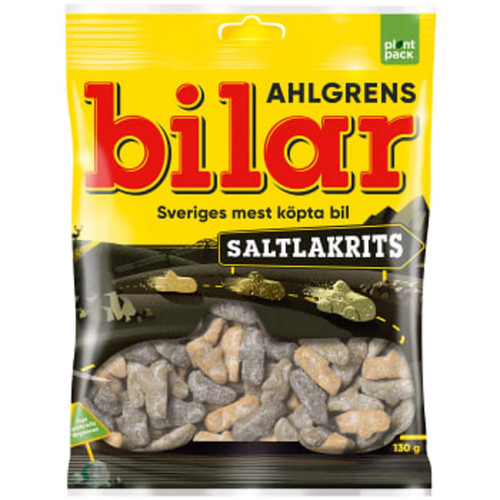 Ahlgrens bilar saltlakrits - bilar,