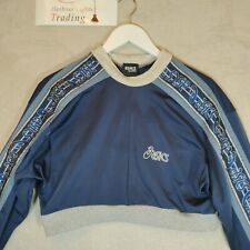 Asics Remix by Atika Pullover Oberteil Sweater Damen 8/10/12 Maßanfertigung blau