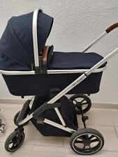 MOON Kombikinderwagen Style (2020) navy mit Zubehör