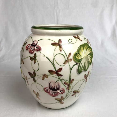 Große schöne vase faience - schöne,