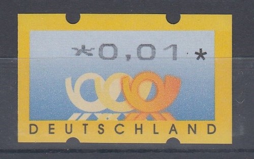 Deutschland atm 4 1 - mi-nr., 4.1