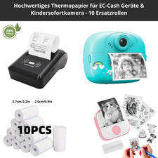 10 Rollen Druckpapier für