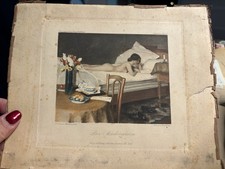 Antike Chromolithografie