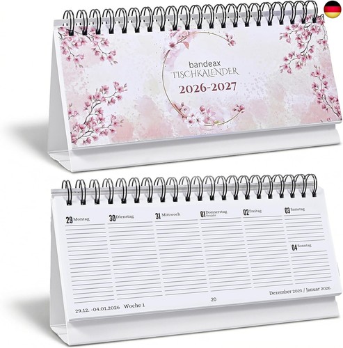 Tischkalender jan 2026 dez - 2026,
