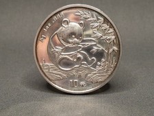 China Panda 999 Silber Münze