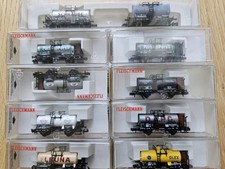 Fleischmann Kesselwagen 10er Set, 8420K und weitere, Spur N