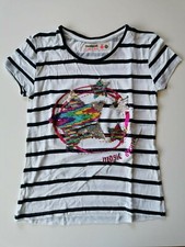 Desigual Mädchen T-Shirt TS_Nunavut, Blau (Marino), 128