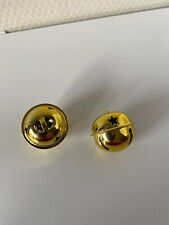 Schellen Glocken rund goldfarbig