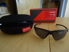 NEU! Alpina Tri-Effect 2.0 Sport-/Fahrradbrille, schwarz matt NEU!