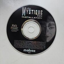 Installations CD-ROM für Matrox Mystique 220 und Programm Kai's Power Goo 1997