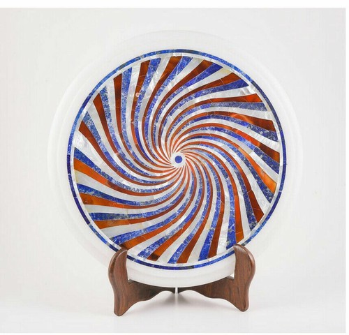 Rund marmor table top - ",
