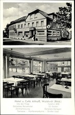Ak Waldbröl im Oberbergischen Kreis, Hotel und Café Althoff,... - 3058612