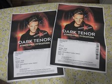 2 Konzertkarten DARK TENOR, Symphonic Evolution 08.11.2025 HAMELN