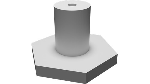 Sechskantknopf für ikea - sechskantknopf,