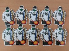 10 Aufkleber Sticker Fußball Ultras Fans HSV Hannover 96 Anti BS Pyro