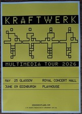 KRAFTWERK concert poster –