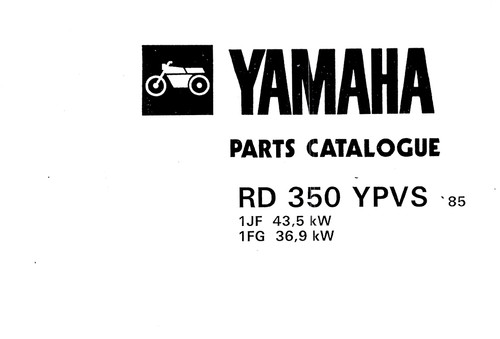 Yamaha 350 ypvs bis - 350,