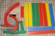 Konvolut - Darda Bahn - Sprung-Looping, Schienen, Steckverbinder