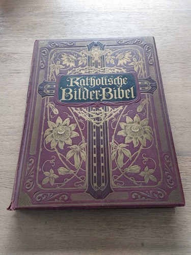 Alte illustrierte bibel - alte,