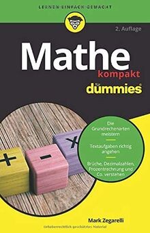 Mathe kompakt für dummies - mathe,