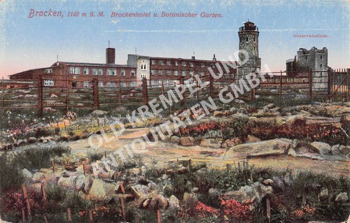Postkarte brocken - -,