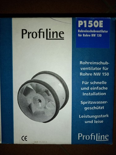 Rohr-Einschub-Ventilator