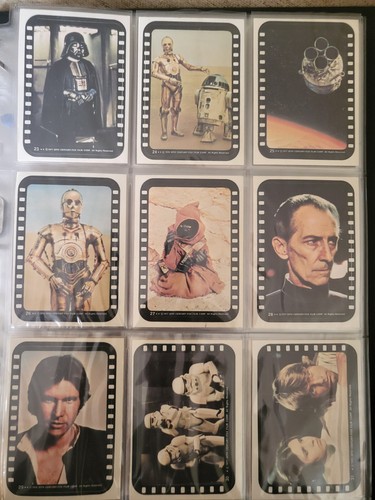 Topps star wars yellow series - star,