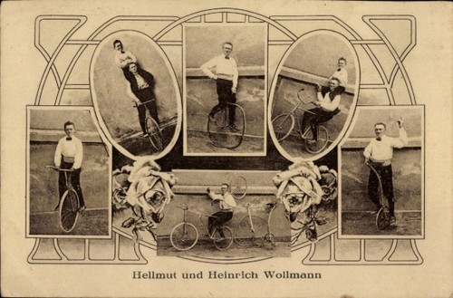 Hellmut und heinrich - ak,
