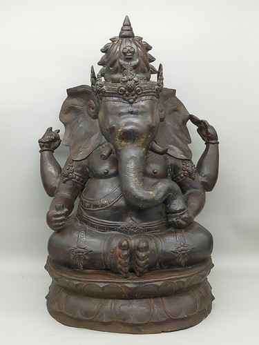 Prunkvolle ganesha statue - prunkvolle,