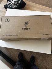 TONOR Mikrofon Q9, USB Anschluss, Podcast- Gaming, Inkl. Armständer
