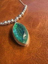 Halskette mit Triole Opal 3 cm