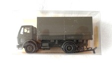 Herpa/Maag H0 #1028 MB Lkw 5t Pritsche/eckige Plane BW - Neu in OVP