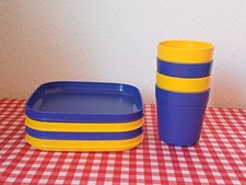 Tupperware  4 Teller + 4