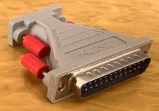 Adapter D-Sub 25 Stecker auf