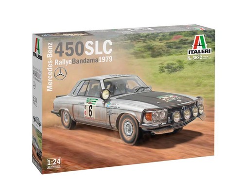Italeri mercedes 450 slc - 1:24,