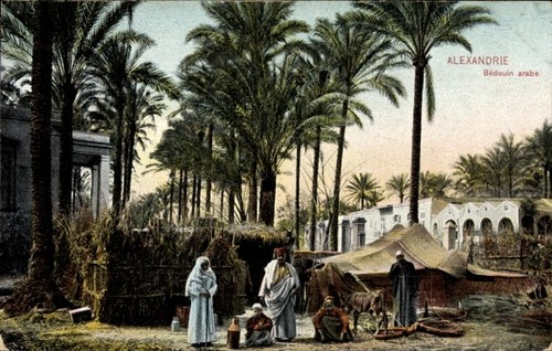 Alexandria ägypten - ak,