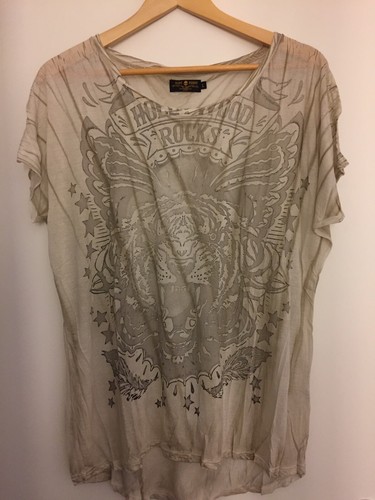 Rude riders damen bluse - riders, weiß