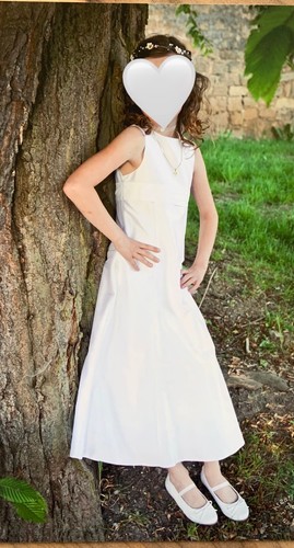Kommunionkleid schlicht aus - kommunionkleid, schlicht,