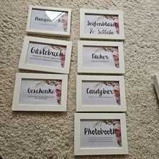 Hochzeit Zubehör Candybar Photobox Deko