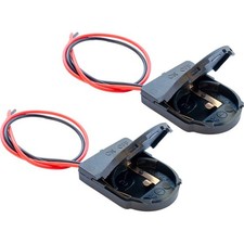 Schönwitz 51437 Knopfzellenhalter Batteriehalter m. Schalter f. CR2032 2 St. Neu