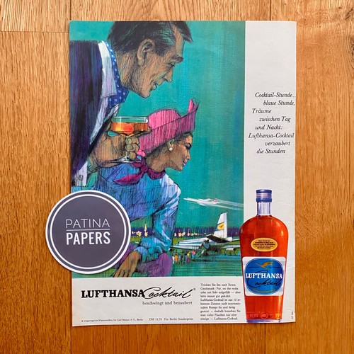 1964 lufthansa cocktail mampe - 1964,