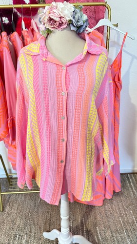 Hemd bluse musselin rosa - musselin,