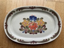 Winterling Marktleuthen Bavaria Servierplatte Vintage Blumen