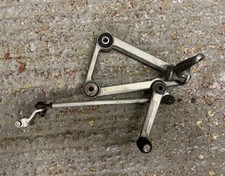 Linker Hecksatz, Schalthebel Stange Hänger Fußraste für 2002 Cagiva Mito Evo