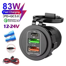 Usb auto kfz - 12v, qc