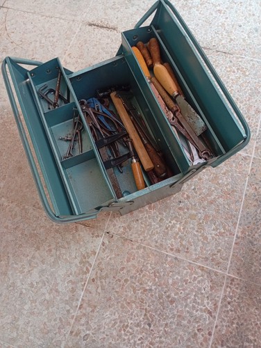 Vintage werkzeugkasten 1960er - vintage,