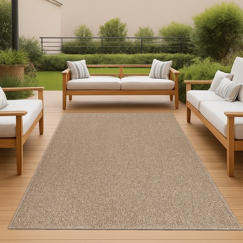 Teppich mit jute - teppich, jute-optik