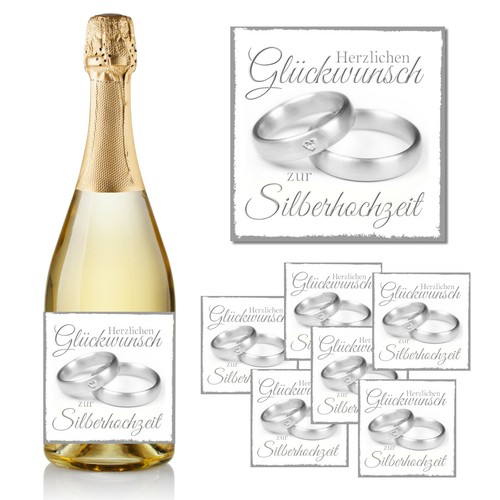 Flaschenetikett zum - 1,