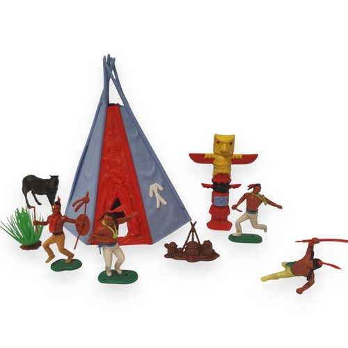 Timpo toys swoppets indianer - swoppets,