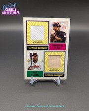 ⚾️ 2025 Topps Heritage Dual Relic Emmanuel Clase & Jose Ramirez Guardians MLB ⚾️